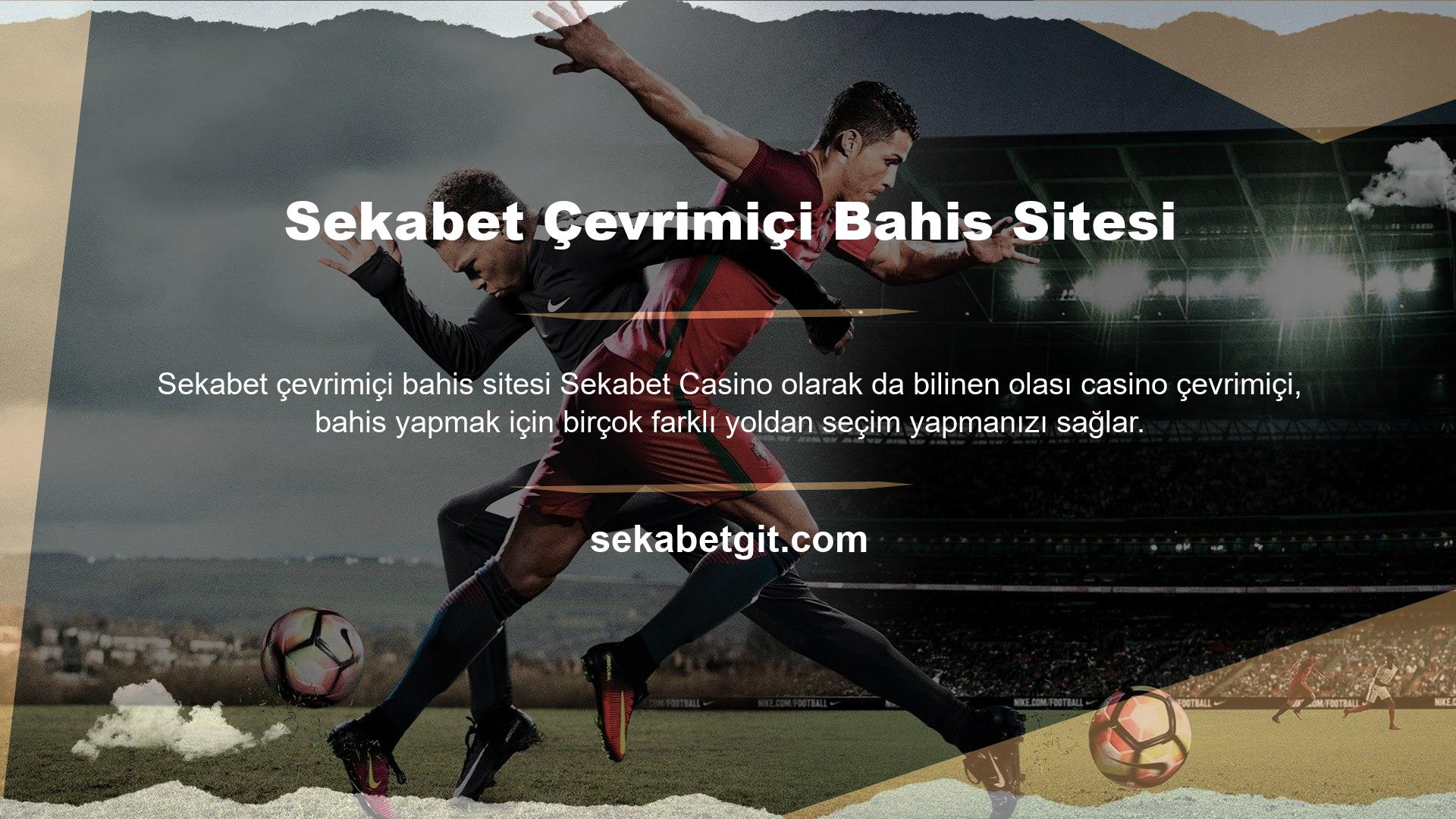 Bu casino size Sekabet bonus casino oyunları oynama ve çok eğlenme ve çok para kazanma şansı sunuyor